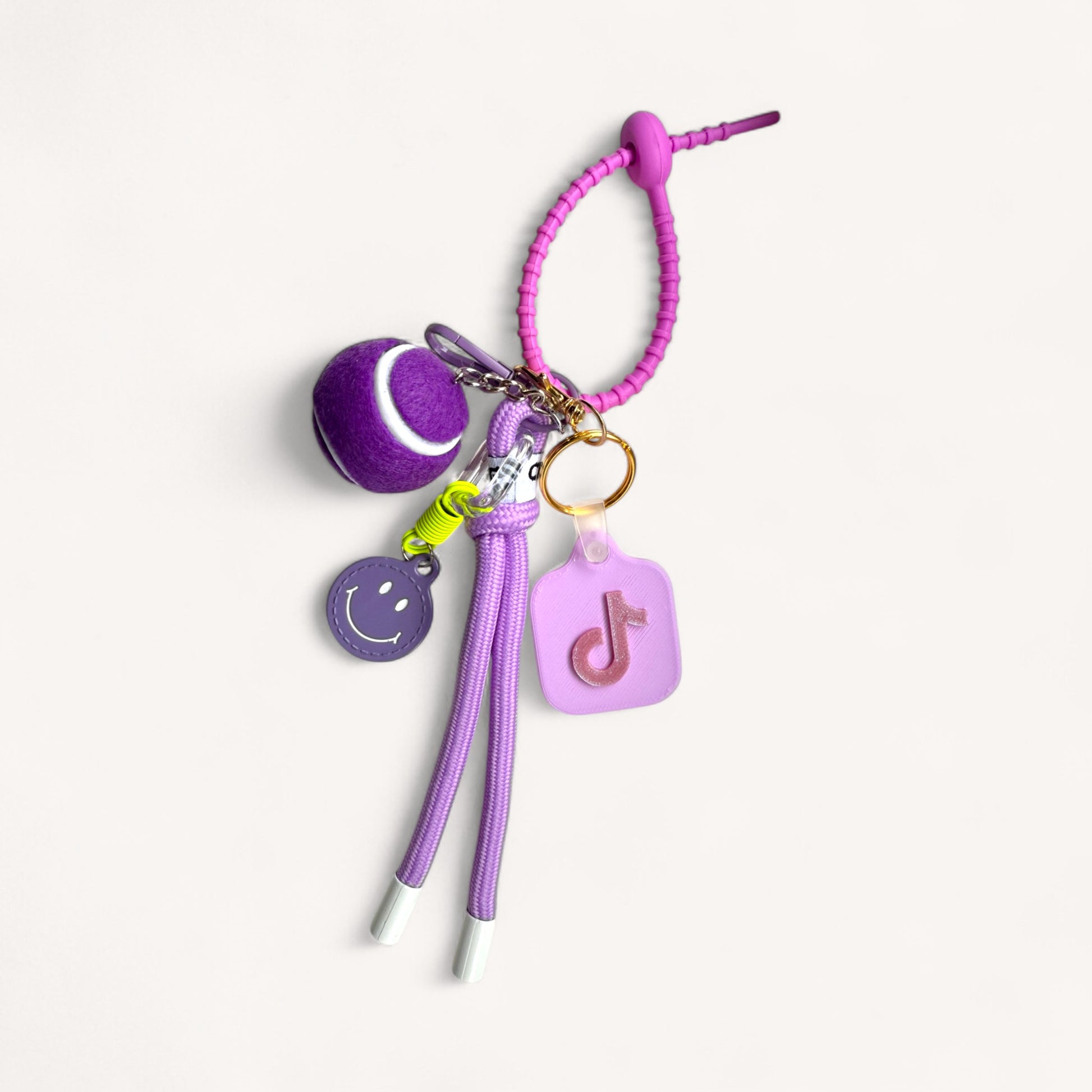 Purple vibe duo charm