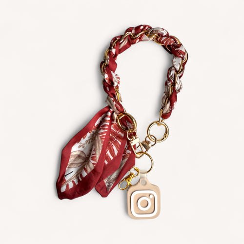 Crimson cream duo charm